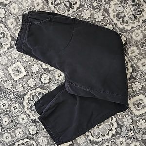 Croft & Barrow size M stretch black pants